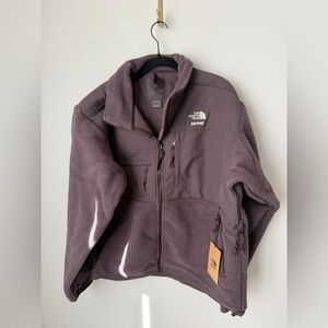 Skims x TNF Phoenix Dark Brown Denali Jacket